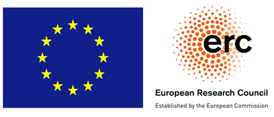 flag of the European Union (EU) and Logo of the European Research Council (ERC)